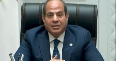 الرئيس السيسى للمصريين: لا يمكن أن نقوم بدور سلبى إزاء أشقائنا فى قطاع غزة