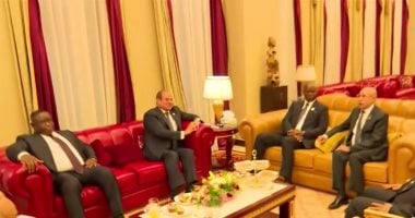 الرئيس السيسى يلتقى عددا من الرؤساء قبل اجتماع القمة التنسيقى للاتحاد الأفريقى