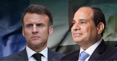 السيد الرئيس عبد الفتاح السيسي والرئيس الفرنسى
