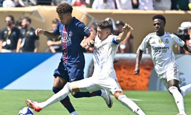 مباراة باريس سان جيرمان وريال مدريد
