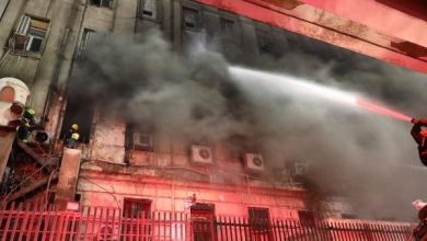 تجدد ألسنة اللهب في سنترال رمسيس وتدخل فرق الحماية المدنية للتحكم بالأوضاع