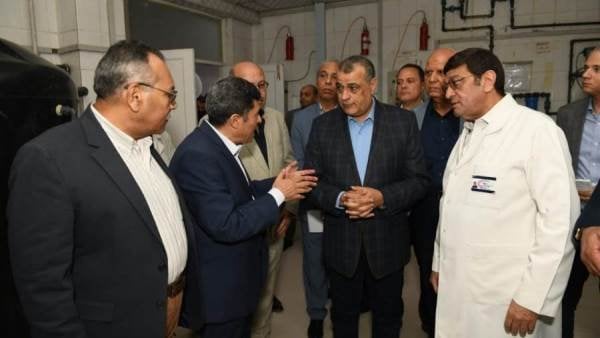 ترأس وزير الإنتاج الحربي مجلس إدارة المركز الطبي التخصصي بحلوان
