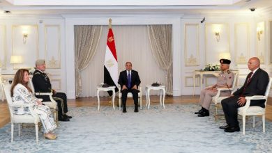 ترامب يحفز السيسي لمناقشة المياه مع مسئول عسكري أمريكي رفيع