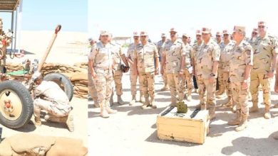 تفقد الفريق أحمد خليفة معهد ضباط الصف المعلمين واجتمع بأعضاء هيئة التدريس والطلبة