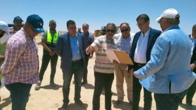 تفقد وزير الزراعة أعمال حصر وتصنيف الأراضي الصحراوية بمنطقة «العميد» في وادي النطرون