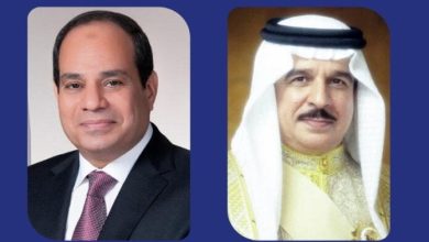تهاني ملك البحرين للرئيس السيسي بذكرى ثورة يوليو المجيدة
