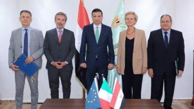 توقيع بروتوكول تعاون بين مركز البحوث الزراعية والوكالة الإيطالية بحضور علاء فاروق