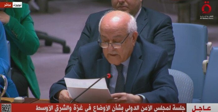 جهود مصر تثمر: مندوب فلسطين بالأمم المتحدة يشيد بالتوصل لوقف إطلاق النار في غزة