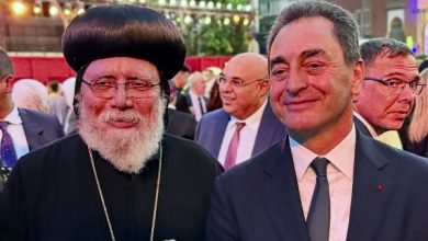 حضور مميز للأنبا أكليمندس في احتفال السفارة الفرنسية بالعيد القومي لفرنسا | صور