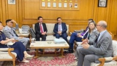 حلوان تستقبل وفد هونغ كونغ بوليتكنك لتعزيز التعاون الأكاديمي
بحث سبل التعاون المشترك بين جامعة حلوان وهونغ كونغ بوليتكنك
تعزيز التعاون الأكاديمي بين حلوان وهونغ كونغ بوليتكنك
وفد من هونغ كونغ بوليتكنك يزور جامعة حلوان لتعزيز الشراكة الأكاديمية
