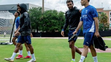حمد الله في معسكر الهلال