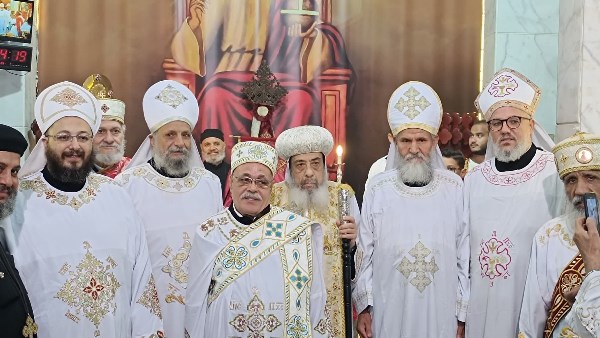 دياكون جديد في كنيسة الصليب المقدس بالمعادي