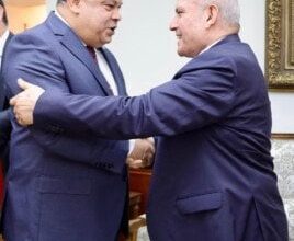 رئيس النيابة الإدارية يجتمع مع مجلس إدارة الهيئة الوطنية للانتخابات
اجتماع هام بين رئيس النيابة الإدارية وأعضاء الهيئة الوطنية للانتخابات
لقاء مرتقب لرئيس النيابة الإدارية مع مجلس إدارة الهيئة الوطنية للانتخابات
رئيس النيابة الإدارية يعقد اجتماعًا مع الهيئة الوطنية للانتخابات