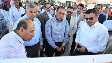 رئيس الوزراء يجري جولة في مشروع محور السادات - كوبري 45 بالإسكندرية