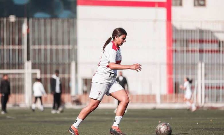 مها سامي لاعبة نادي الزمالك