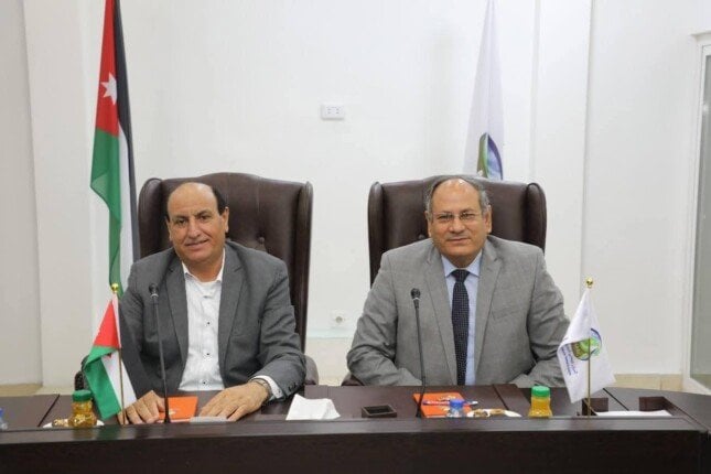زيارة وفد مصري رفيع للمركز الوطني للبحوث الزراعية في الأردن