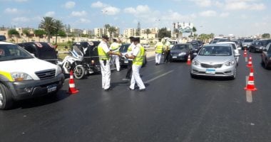 الداخلية تضبط 48 سائقا بتهمة تعاطى المخدرات على الطريق الإقليمي