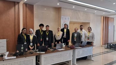 طلاب جامعة حلوان يتألقون في ملتقى "انطلاقة 3" بالعاصمة الإدارية
مشاركة مميزة لطلاب كلية التكنولوجيا والتعليم في ملتقى "انطلاقة 3"
طلاب الكلية يدعمون الإبداع في ملتقى "انطلاقة 3" بالعاصمة الإدارية