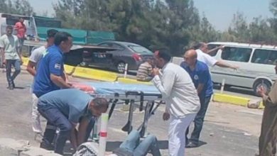 طوارئ الهلال الأحمر تقدم خدمات فورية لمصابي حادث إقليمي