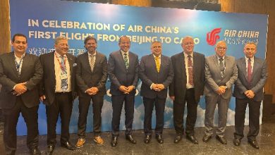 طيران Air China يبدأ رحلاته إلى القاهرة بالصور
استقبل مطار القاهرة الدولي أمس الأربعاء أُولى رحلات شركة الطيران الصينية (Air China) القادمة من بكين