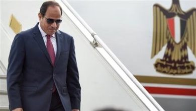 عودة الرئيس السيسي إلى القاهرة بعد قمة الاتحاد الإفريقي