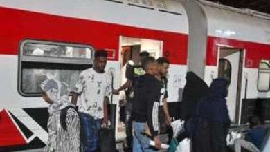 عودة طوعية للسودانيين عبر قطار يغادر مصر