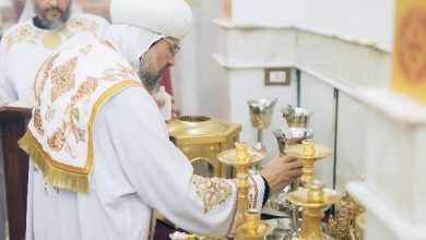 عيد "القوي الأنبا موسى" يشهد تدشين أواني جديدة بديرمواس
عيد القديس القوي الأنبا موسى يحل بديرمواس مع تدشين أواني
ديرمواس تحتفل بعيد القوي الأنبا موسى مع تدشين أواني
تدشين أواني في احتفالات عيد القديس القوي الأنبا موسى بديرمواس
احتفالات عيد القديس القوي الأنبا موسى تتضمن تدشين أواني بديرمواس