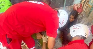 الهلال الأحمر: توجه فرق الاستجابة لموقع انهيار عقارى شبرا ومصر القديمة