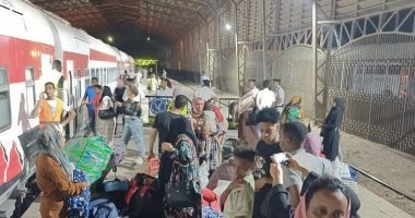 وصول قطار الأشقاء السودانيين