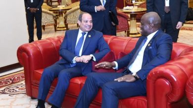 كلمة للرئيس السيسي في القمة التنسيقية السابعة للاتحاد الأفريقي
ألقى الرئيس السيسي كلمة مهمة خلال الدورة السابعة للاجتماع التنسيقي للاتحاد الأفريقي
الرئيس عبد الفتاح السيسي يتحدث في اجتماع القمة الأفريقي السابع
اجتماع القمة التنسيقية: الرئيس السيسي يلقي كلمة تحفيزية
دورة السابعة للاتحاد الأفريقي: السيسي يلقي كلمة بارزة