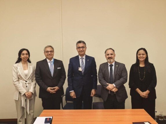 لقاء وزير التموين ومديرة المعهد البرازيلي للمترولوجيا والجودة والتكنولوجيا