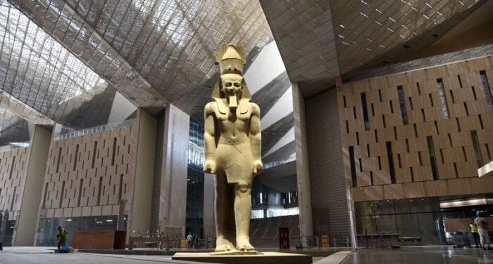 مشاركة وزارية وسفارية في المتحف المصري الكبير خلال منتدى التعدين