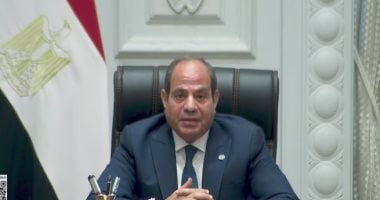 الرئيس السيسى: موقف مصر واضح فيما يخص وقف حرب غزة ودعم حل الدولتين