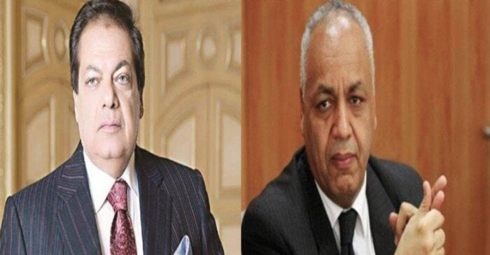 مصطفى بكري يقدم تعازيه للنائب محمد أبو العينين في وفاة عمه