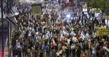 مظاهرات حاشدة فى تل أبيب للمطالبة بوقف حرب غزة وإنجاز صفقة تبادل الأسرى