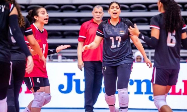 منتخب شابات الطائرة