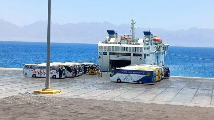 ميناء نويبع البحري يعود للنشاط مع انتظام الحركة الملاحية