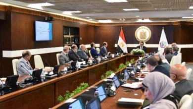 هيكل الهيئة العامة للتأمين الصحي يتصدر الاجتماع وزيرة الصحة