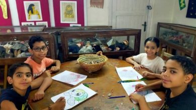 ورشة صيفية مميزة للأطفال في متحف ركن فاروق للطباعة الزخرفية الإسلامية