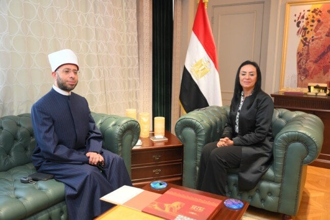 وزيرة التضامن تتلقى وزير الأوقاف لتعزيز الشراكة