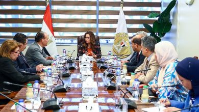 وزيرة التنمية المحلية تستعرض تنفيذ الهوية البصرية في المحافظات
وزيرة التنمية المحلية تراقب تطبيق الهوية البصرية بالمحافظات
اجتماع وزيرة التنمية المحلية لمتابعة تطبيق الهوية البصرية في جميع محافظات الجمهورية