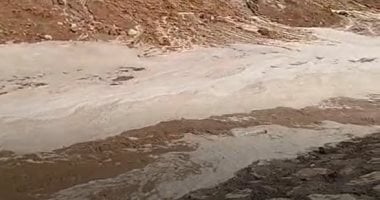 سيول وأمطار رعدية تضرب مناطق بمدينة سانت كاترين.. فيديو وصور