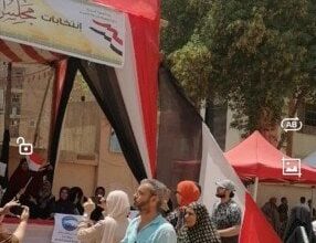 إقبال كبير من النساء والشباب في لجان الهرم بانتخابات الشيوخ 2025