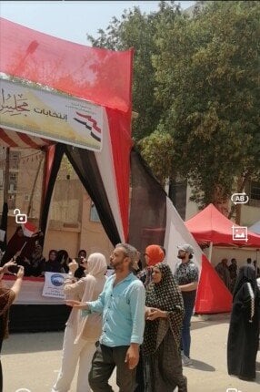 إقبال كبير من النساء والشباب في لجان الهرم بانتخابات الشيوخ 2025