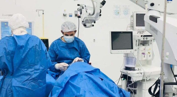 إنقاذ مريضة من فقدان البصر بتدخل جراحي في مستشفى الرمد ببورسعيد