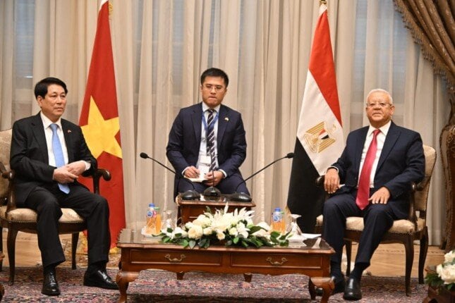 استقبال رئيس مجلس النواب لرئيس جمهورية فيتنام الاشتراكية