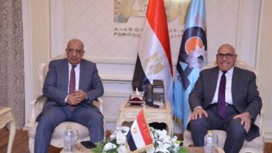 افتتاح خط إنتاج أبراج كهرباء الجهد العالي بحضور وزير الكهرباء ورئيس العربية للتصنيع