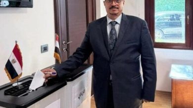 المصريون في ألبانيا يدلون بأصواتهم في انتخابات الشيوخ «صور»