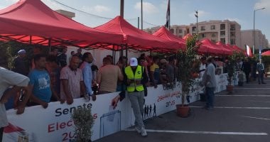 بدء التصويت بلجان التجمع الأول خلال اليوم الأول فى انتخابات مجلس الشيوخ