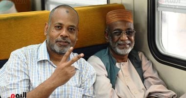 قطار العودة للسودان ينطلق من محطة مصر.. صور